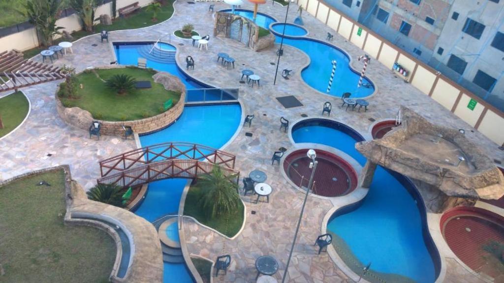Golden Dolphin Supreme - Rafaella Aparthotel Caldas Novas Exterior photo